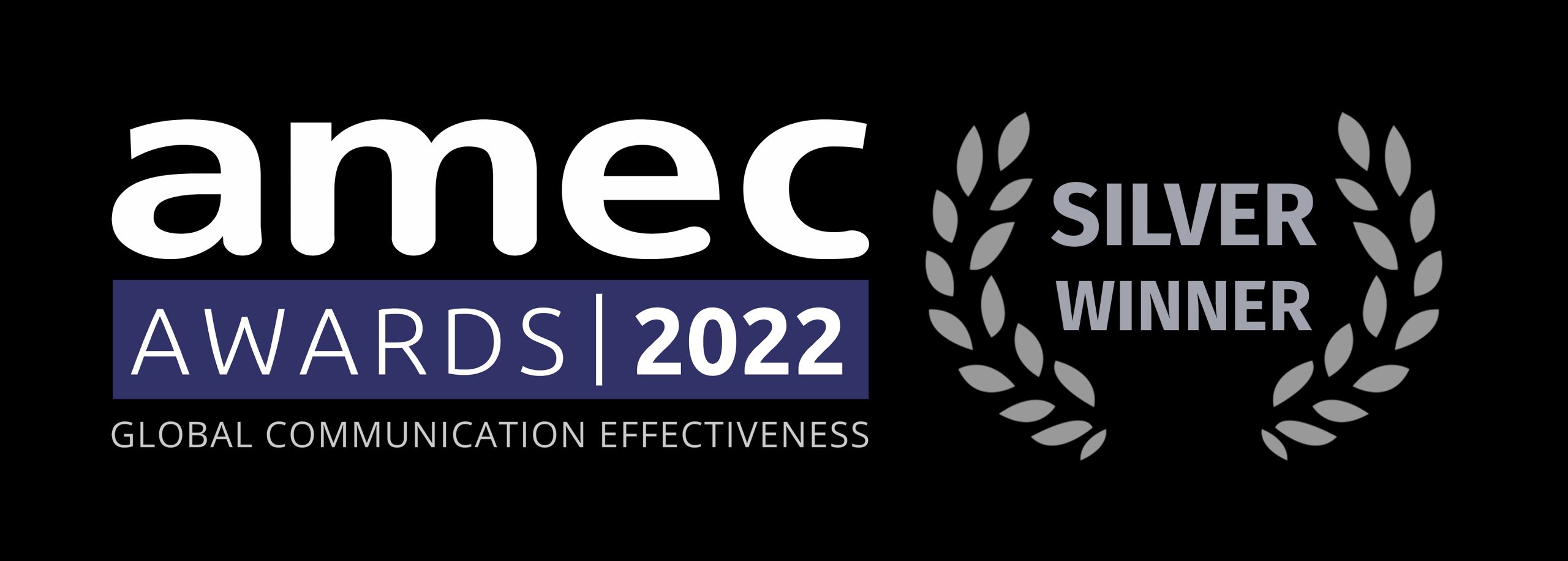 AMEC logo 2022-silver_v2 award
